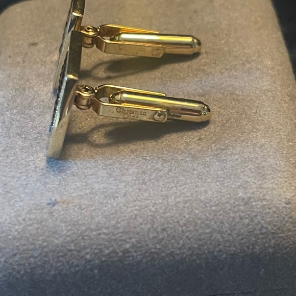 Dior CUFFLINKS RARE VINTAGE - Picture 6 of 8